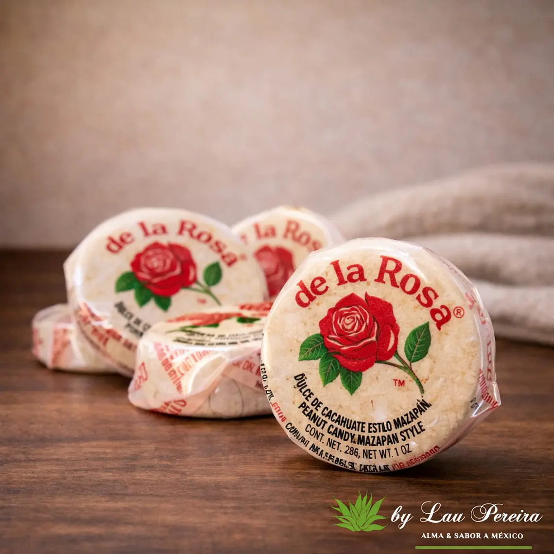Mazapán Doce Mexicano de Amendoim 28g | De La Rosa 1