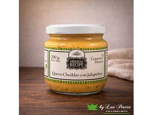 Queijo Cheddar com Chile Jalapenho 200g | Gourmet Passion
