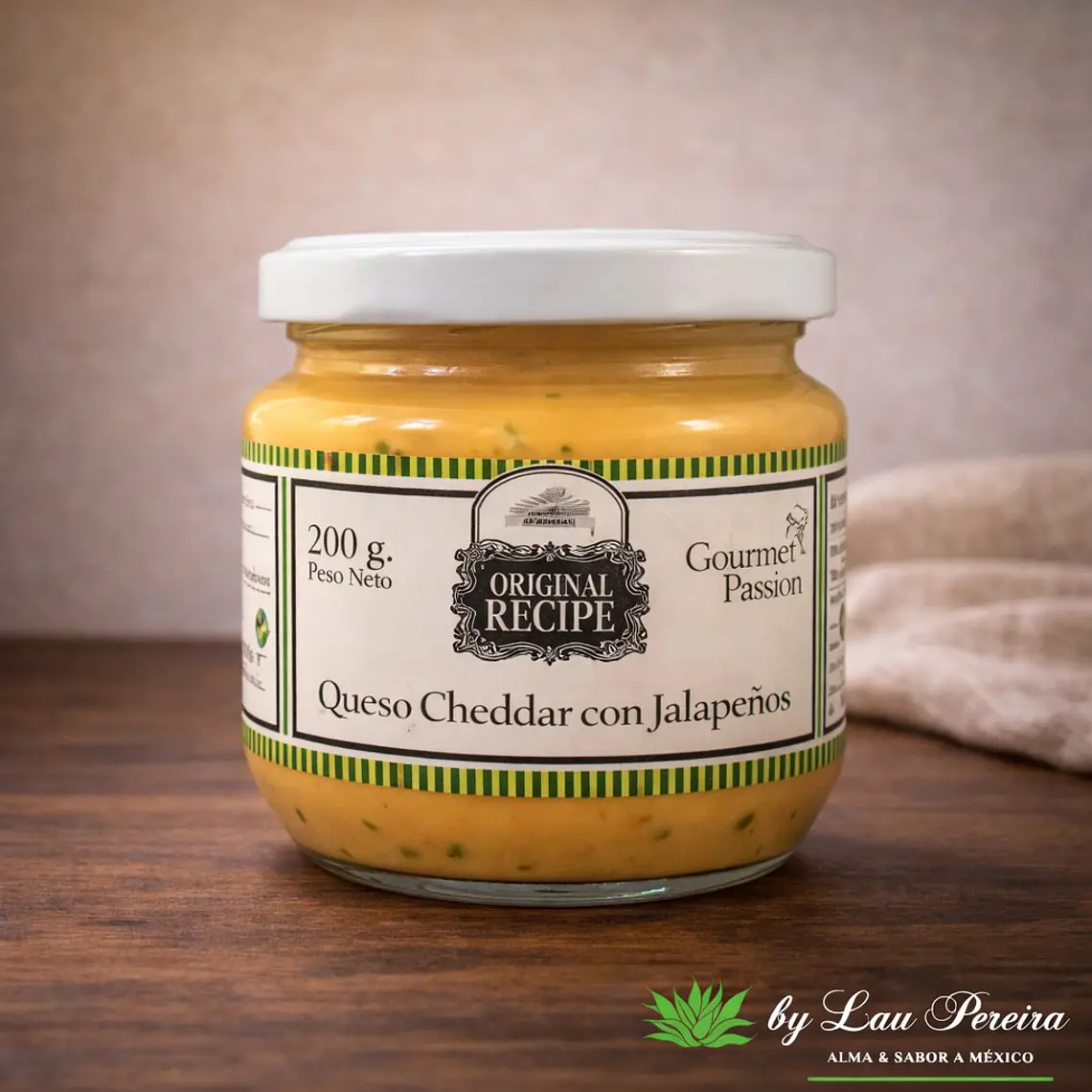 Queijo Cheddar com Chile Jalapenho 200g | Gourmet Passion 1