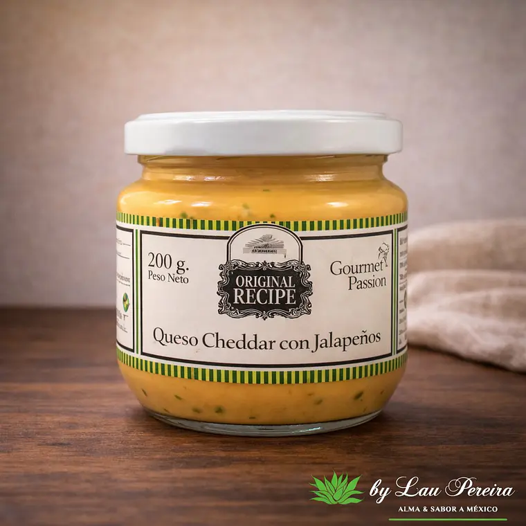 Queijo Cheddar com Chile Jalapenho 200g | Gourmet Passion 1