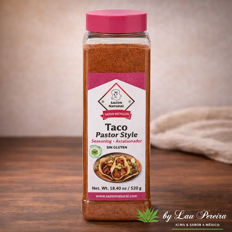 Tempero para Tacos al Pastor 550g | Sazón Natural 1