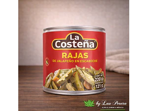 Sliced Jalapeño Peppers 199g | La Costeña