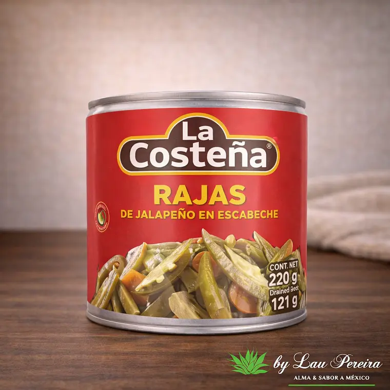 Rajas de Chiles Jalapeños 199g | La Costeña 1