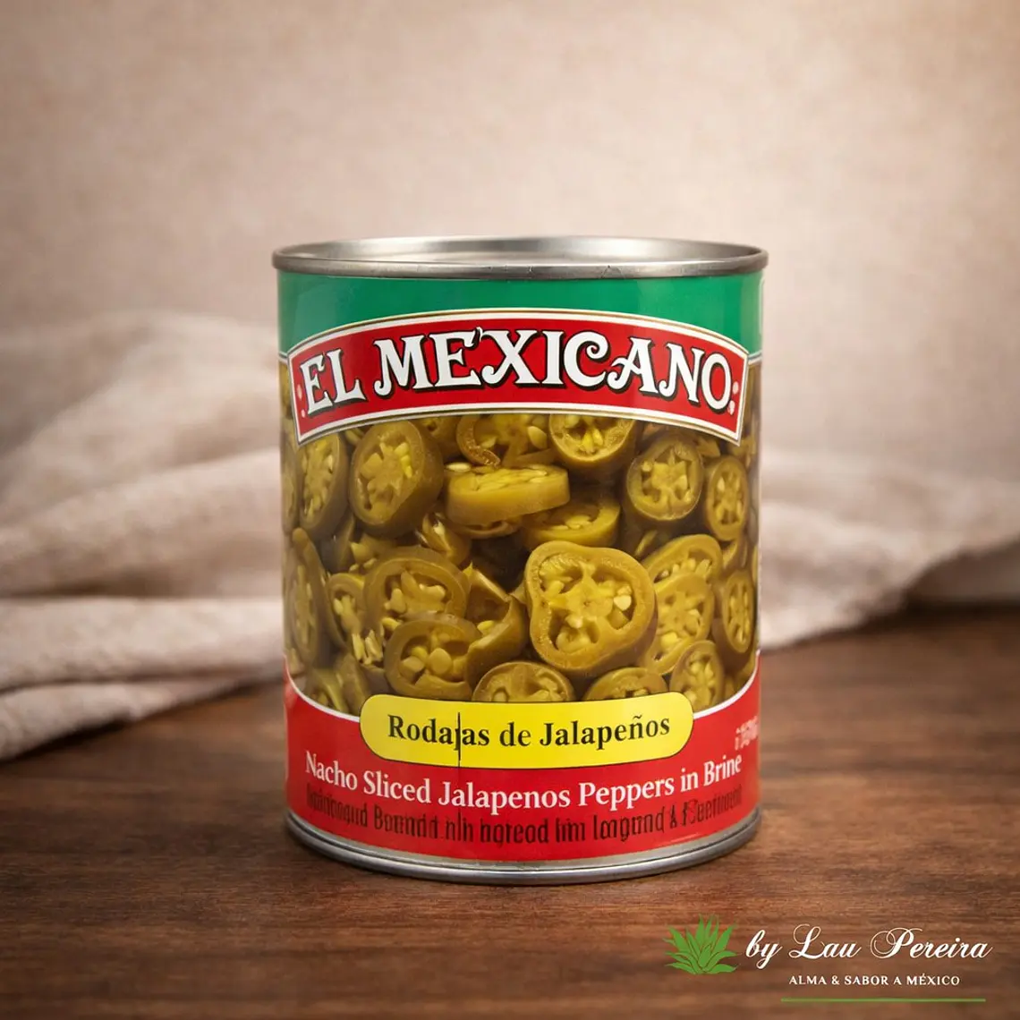 Chiles Jalapeños para Nachos 2.8Kg | El Mexicano 1