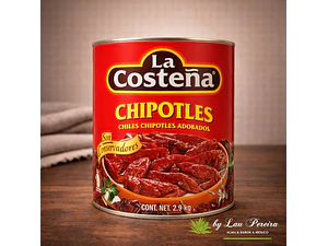 Chipotle Chiles in Adobo 2.8kg | La Costeña
