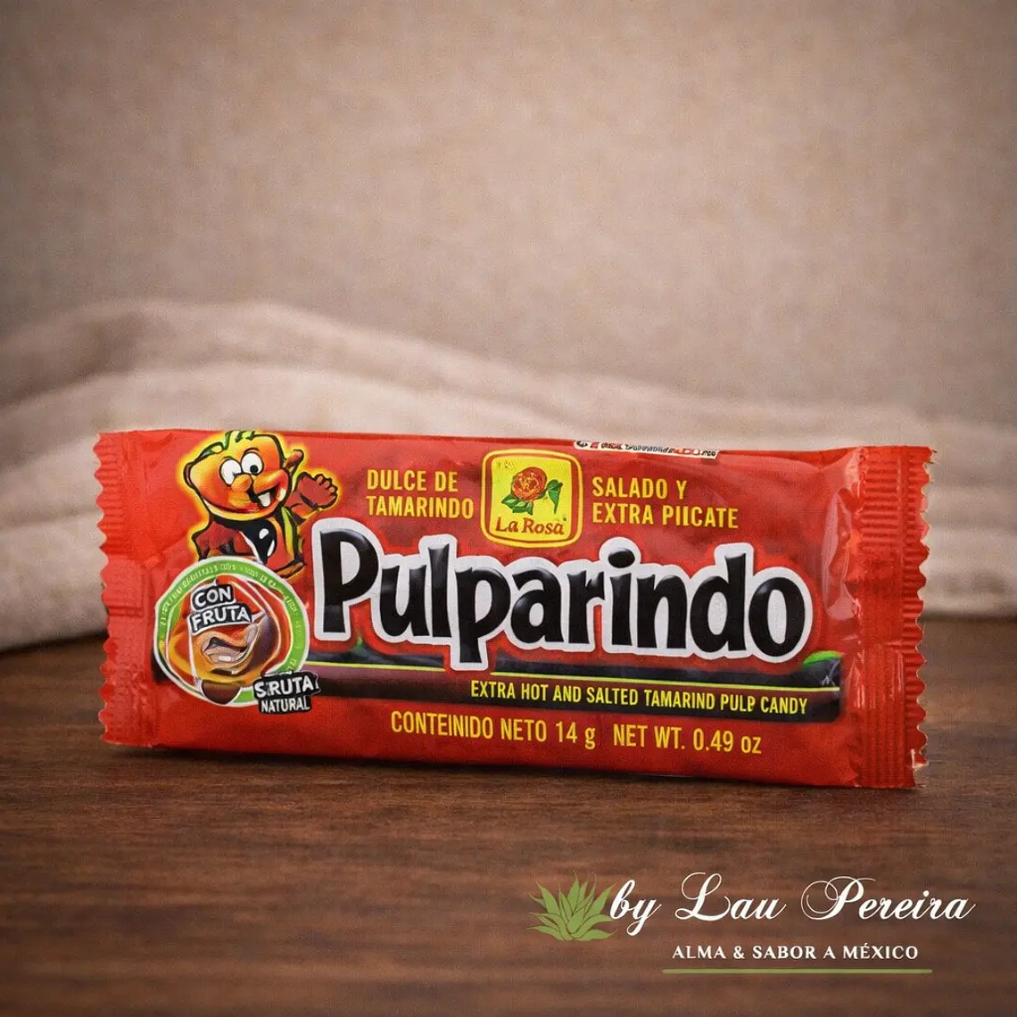 Pulparindo Extra Hot 14g | De La Rosa 1