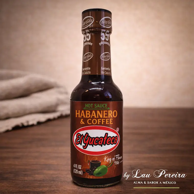 Habanero and Coffee Sauce 120ml | El Yucateco 1