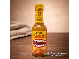 Salsa de Habanero con Piña Asada 120ml | El Yucateco