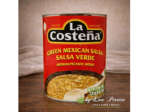 Molho verde com Tomatillo (salsa verde) 2.8kg | La Costeña