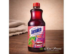 Concentrado de Jamaica (hibiscus) 700ml | El Yucateco