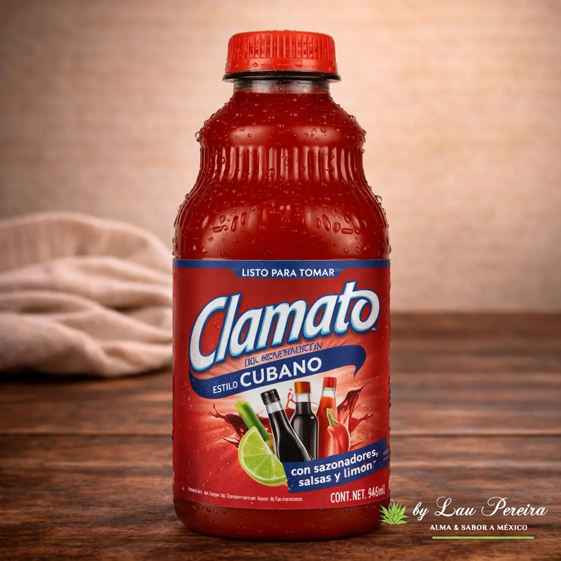 Sumo de Tomate e Amêijoa Temperado 946ml | Clamato 1