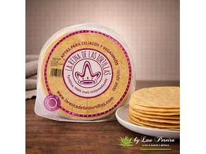 Yellow Corn Tortillas 15cm 500g | La Reina de las Tortillas