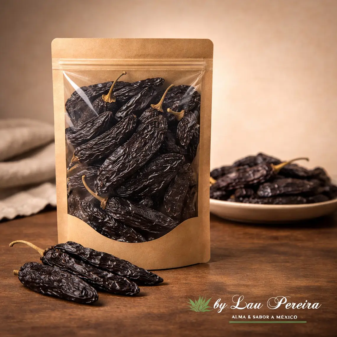 Pasilla Chile Premium Quality 100g | By Lau Pereira 1