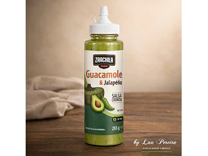 Molho Cremoso Guacamole e Jalapeño 265g | Zaaschila