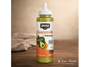 Molho Cremoso Guacamole e Habanero 265g | Zaachila