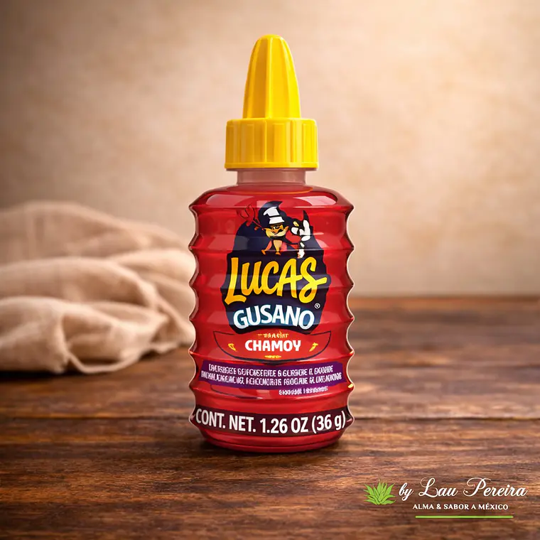 Lucas Gusano Chamoy 36g | Mars 1