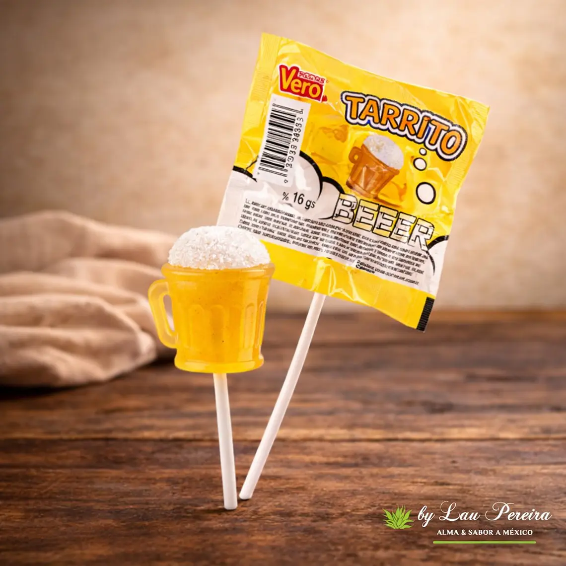 Tarrito Beer Chupa Chupas 25g | Dulces Vero 1