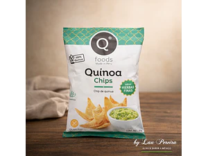 Chips de Quinoa com Ervas Finas 35g | QFoods