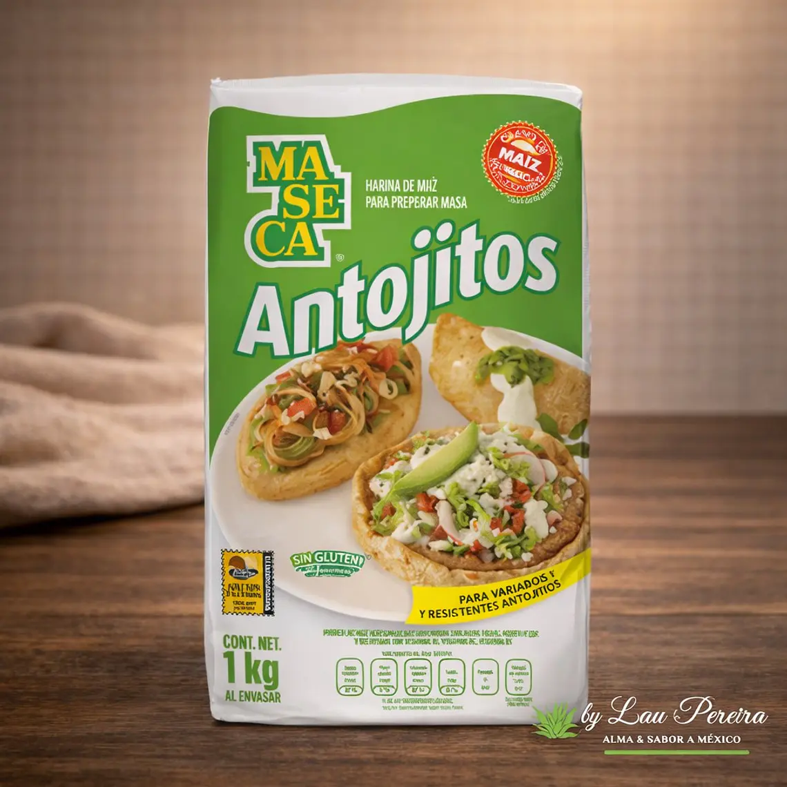 Corn Flour for Frying Antojitos 1Kg | Maseca 1