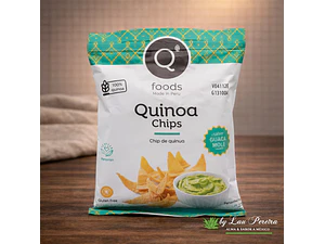 Chips de Quinoa Sabor Guacamole 35g | QFoods