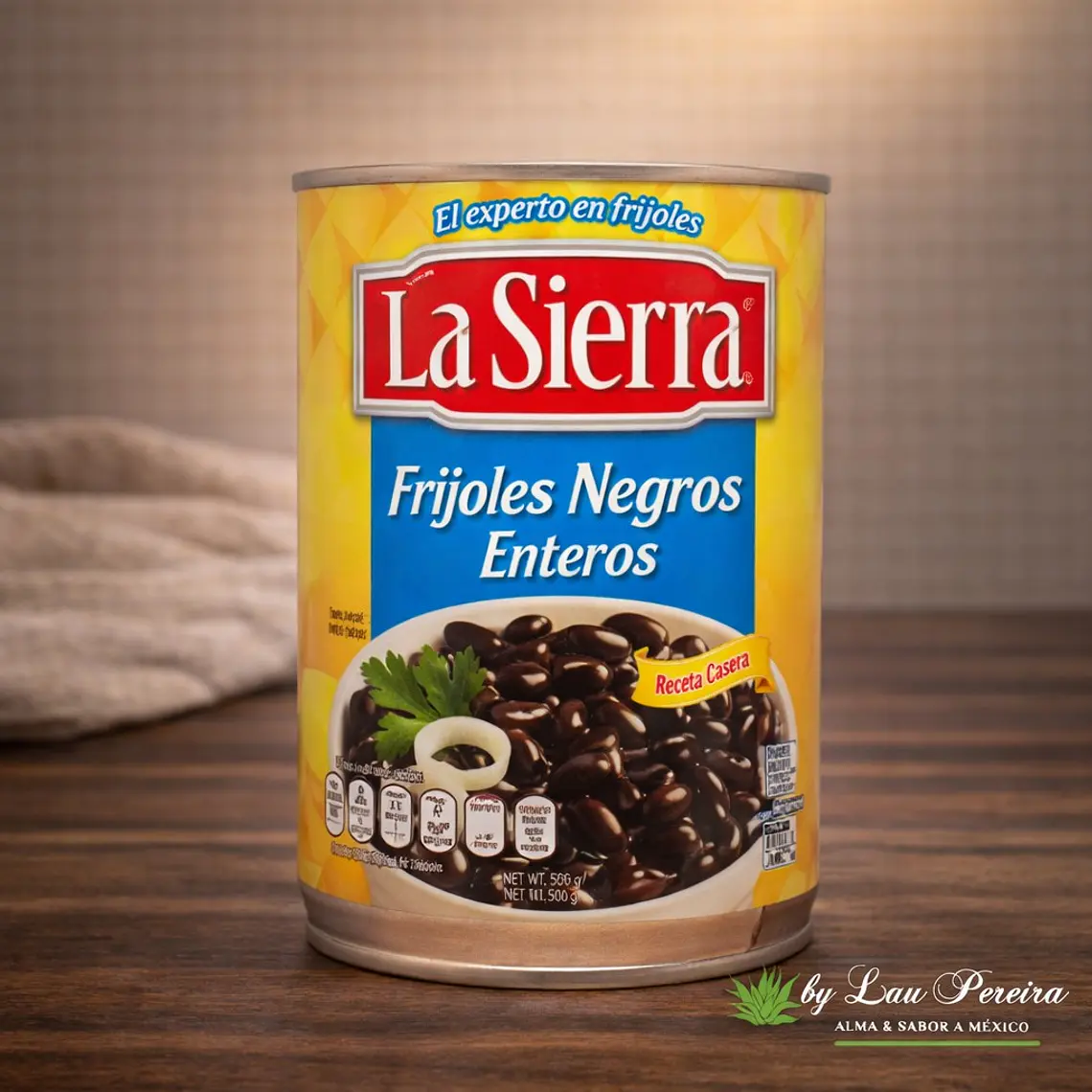 Feijão Negro Inteiro 560g | La Sierra 1