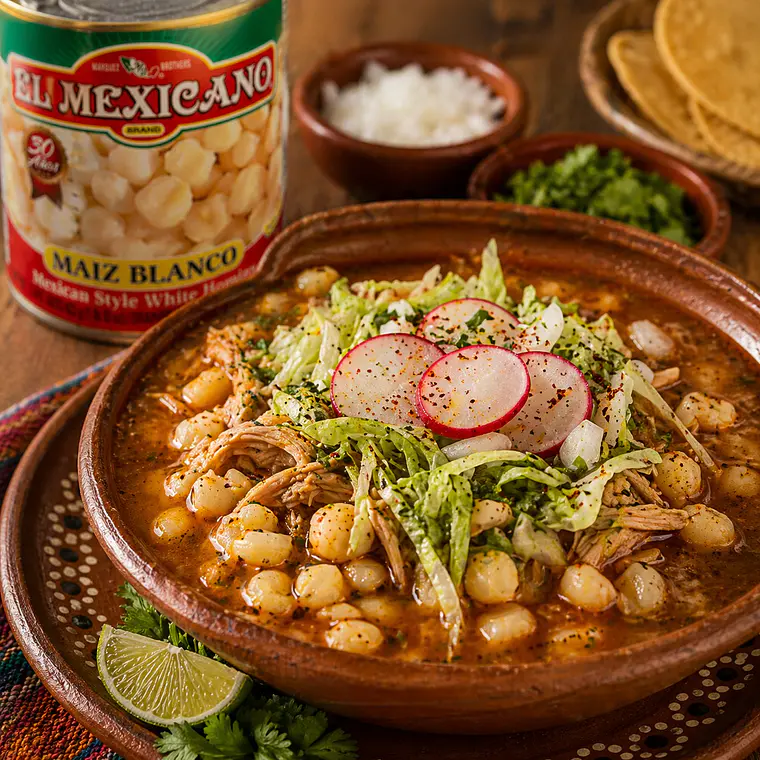 Milho Autêntico para Pozole 822g | El Mexicano 2