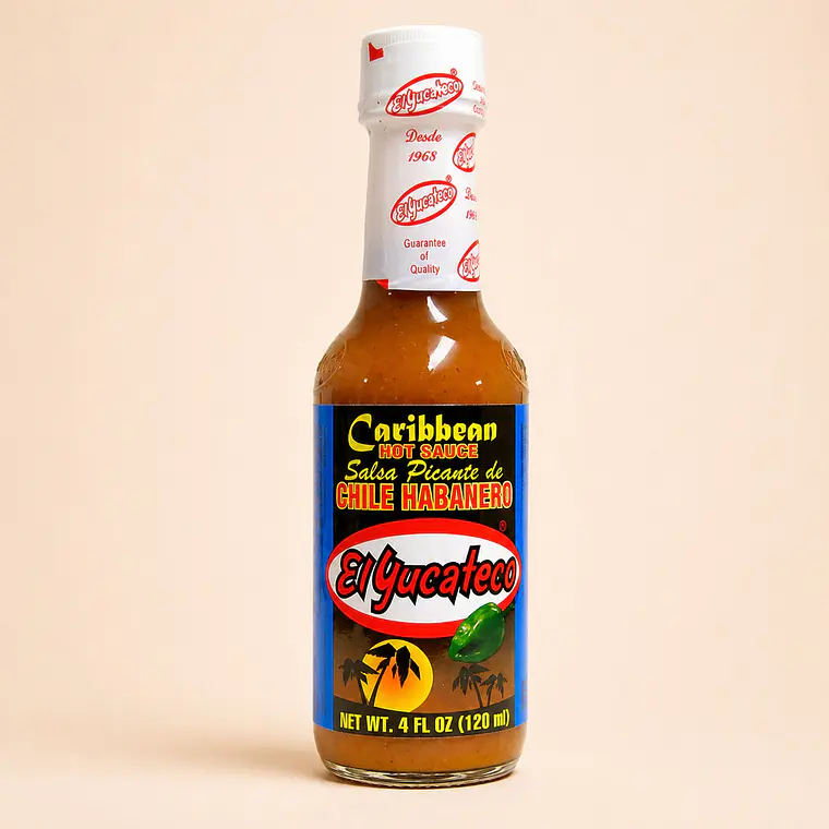 Salsa de Habanero Caribbean 120ml | El Yucateco 1
