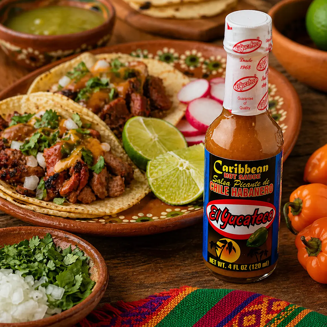 Salsa de Habanero Caribbean 120ml | El Yucateco 2