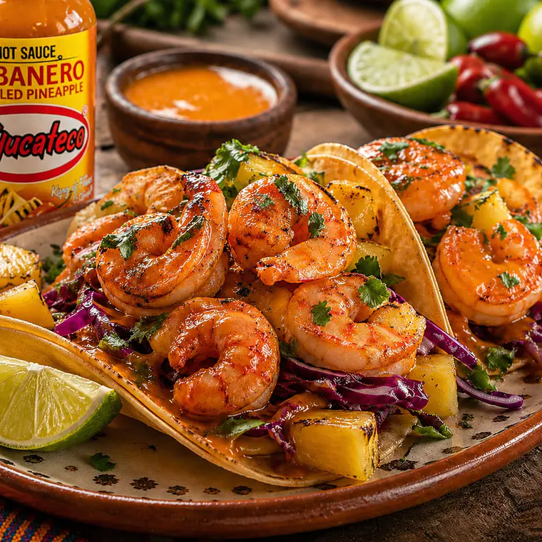 Habanero and Grilleg Pineapple Sauce 120ml | El Yucateco 2