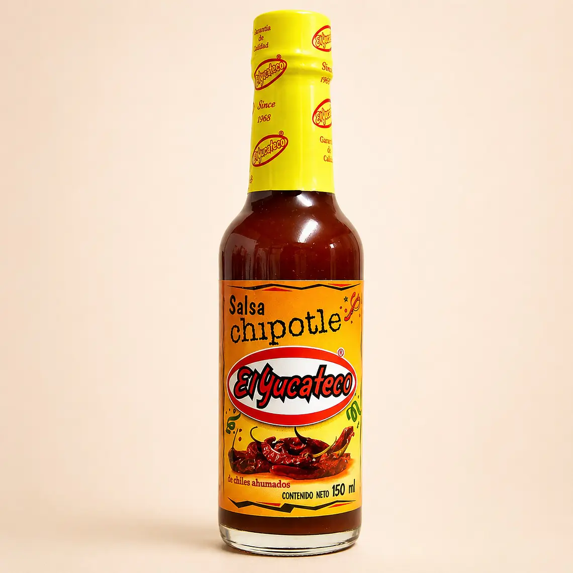 Molho de Chile Chipotle 150ml | El Yucateco 1