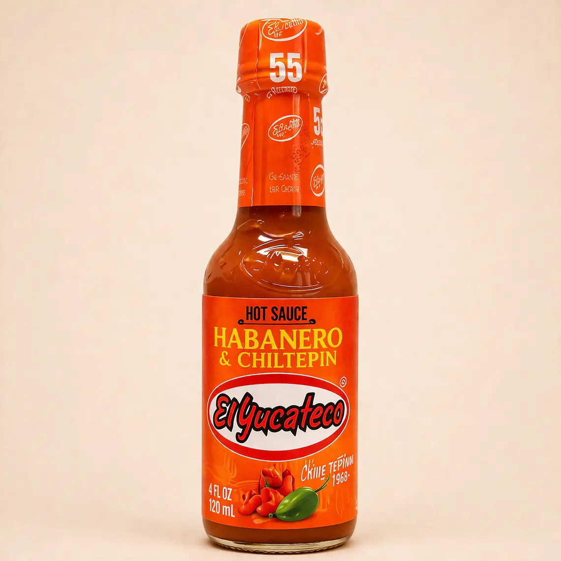 Salsa de Habanero y Chiltepin 120ml | El Yucateco 1