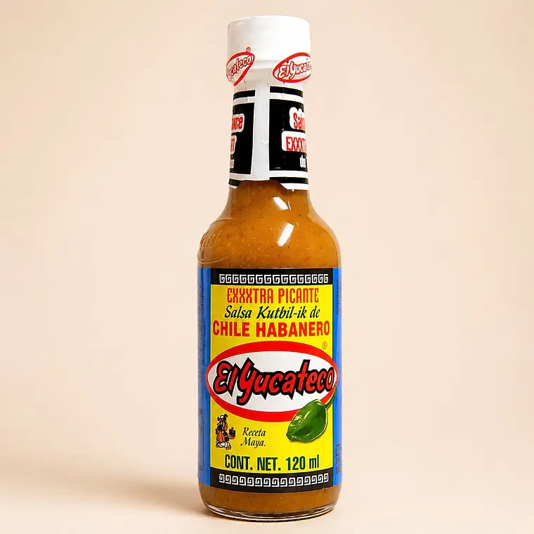 Molho Habanero Kutbil-Ik Extra Picante 120ml | El Yucateco 1