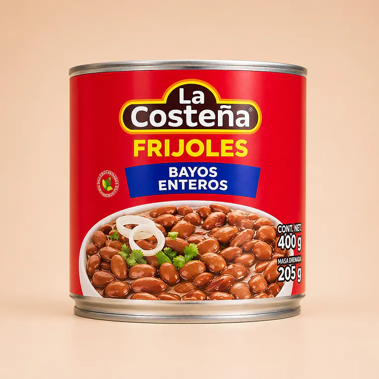 Frijoles Bayos Enteros 400g | La Costeña 1