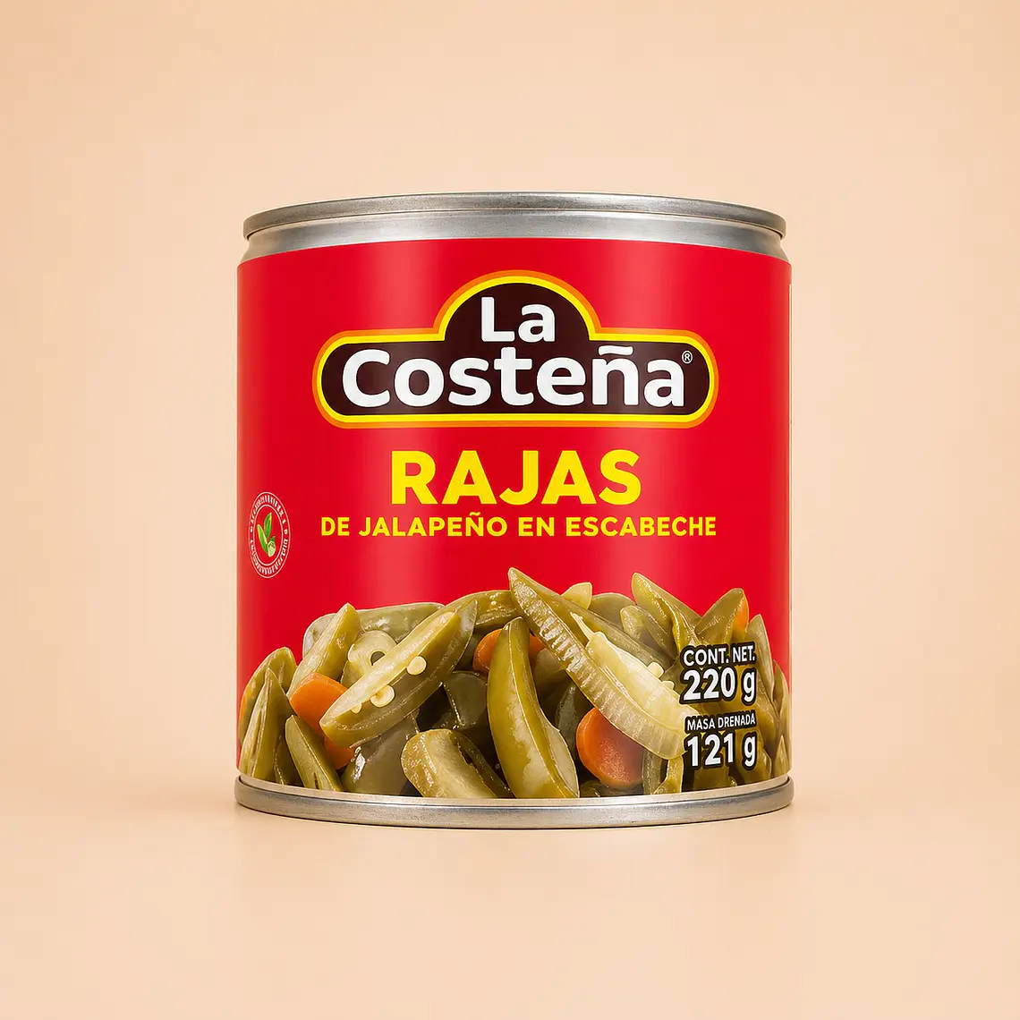 Rajas de Chiles Jalapeños 199g | La Costeña 1