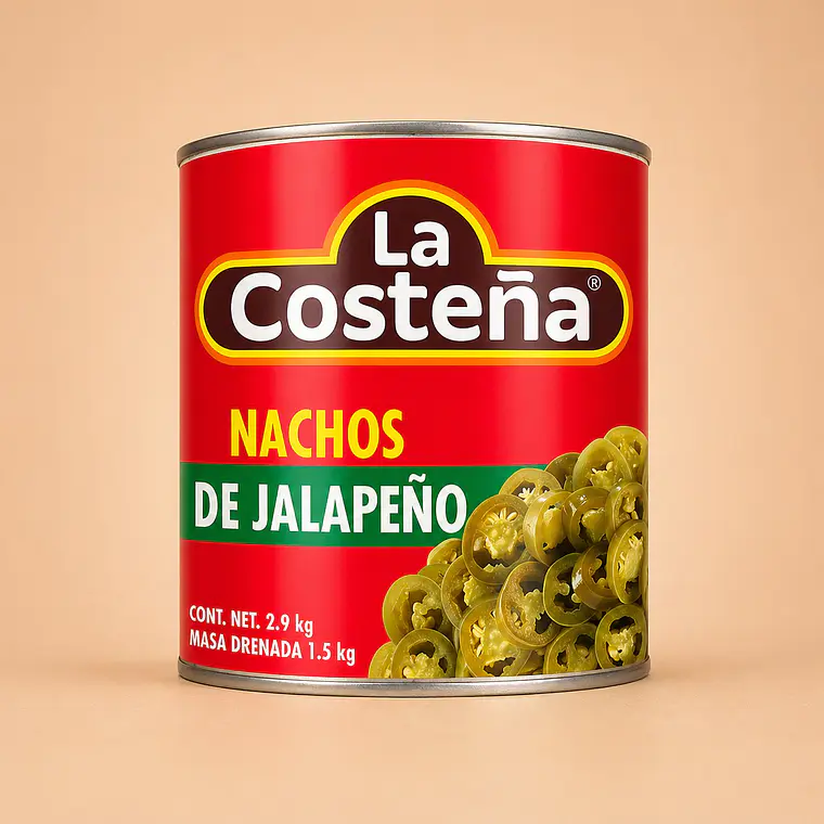 Nachos de Chiles Jalapeños 2.8Kg | La Costeña 1