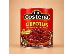 Chipotle Chiles in Adobo 2.8kg | La Costeña