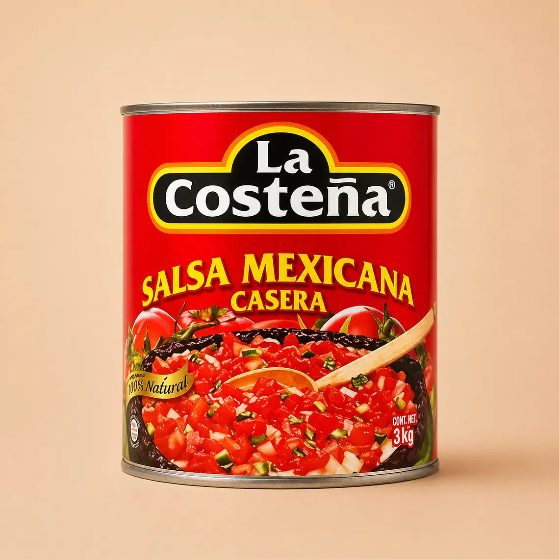 Salsa Mexicana Casera 2,8Kg | La Costeña 1