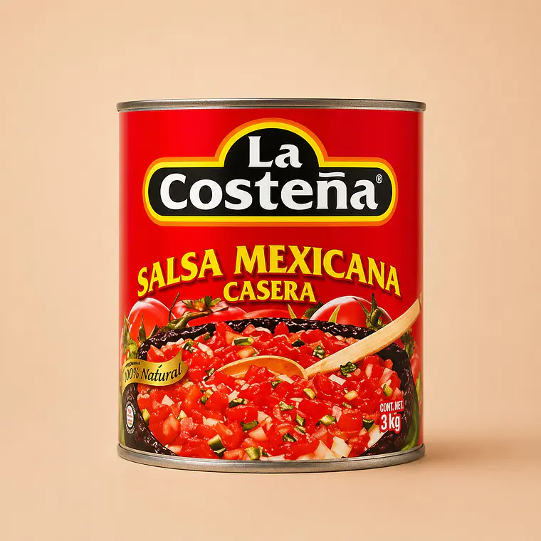 Salsa Mexicana Casera 2,8Kg | La Costeña 1