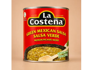 Molho verde com Tomatillo (salsa verde) 2.8kg | La Costeña