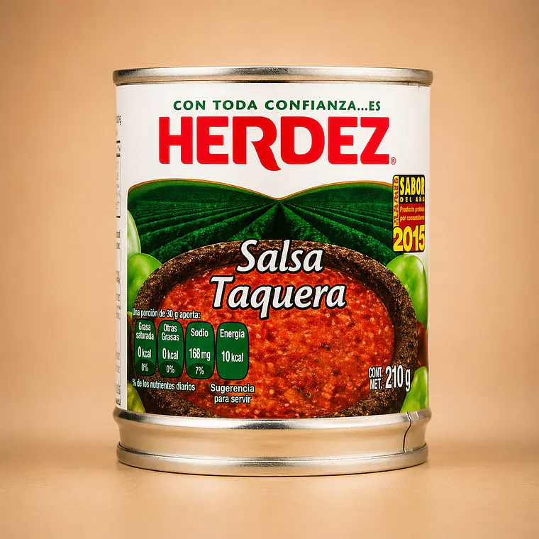 Molho para Tacos 210g | Herdez Taquera 1