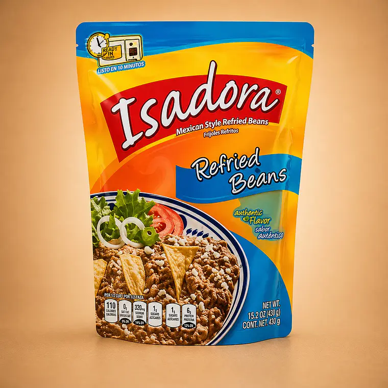 Refried Bayo Beans 430g | Isadora 1