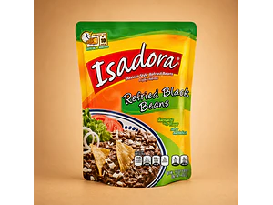 Feijão Negro Refrito 430g | Isadora