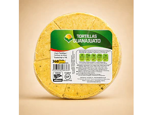 Tortilha Chips Milho Amarelo para Fritar 1 kg | Guanajuato