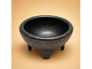 Pequeno Molcajete de Plástico para Salsa 12cm