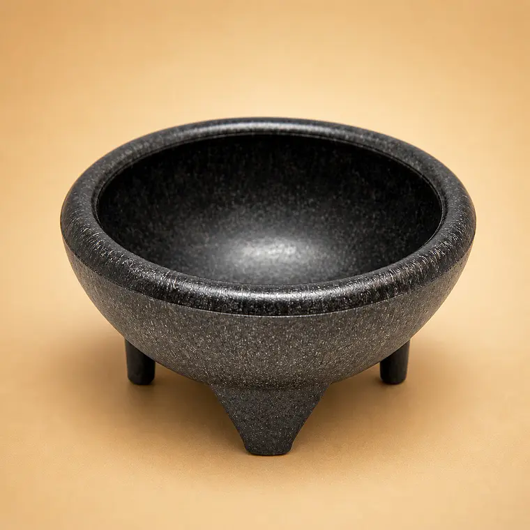 Pequeno Molcajete de Plástico para Salsa 12cm 1