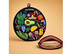 Tortillero de Tecido - Porta Tortilhas | Tortillada