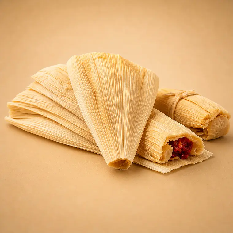 Folhas de Milho para Tamales 200g–Tradicionais Mexicanas | Sarape 1