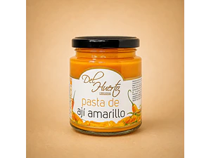 Pasta de Ají Amarillo 212g – Sabor Peruano Autêntico | Del Huerto