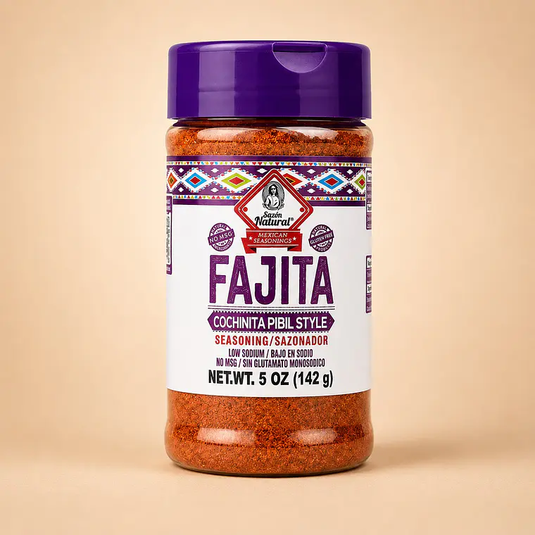 Tempero para Fajita 142g | Sazón Natural 1