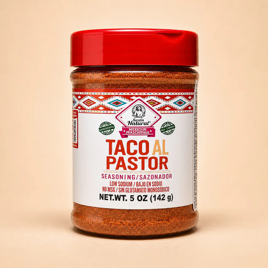 Condimento para Tacos al Pastor 142g | Sazón Natural 1
